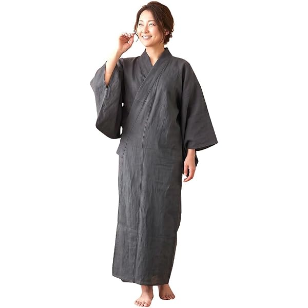 Amazon | [なごみや] 長襦袢 洗える 薄物用 夏用 新トスコ麻 紋紗 肌に